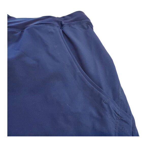 Lands' End Women's Deep Blue Swim Coverup Shorts - Picture 3 of 11